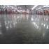 Concrete floor scrubbed clean