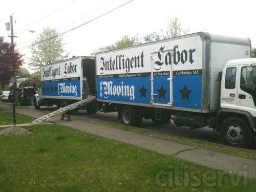 two of our trucks