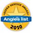 Angies List 2010 Customer Service Award