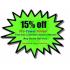 Cash Discounts, Senior, Military & New Customer Di