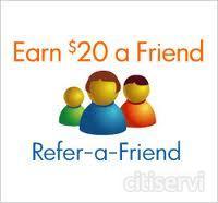 $20 CASH REFERRAL FOR EACH AND EVERY CUSTOMER YOU SEND TO US.